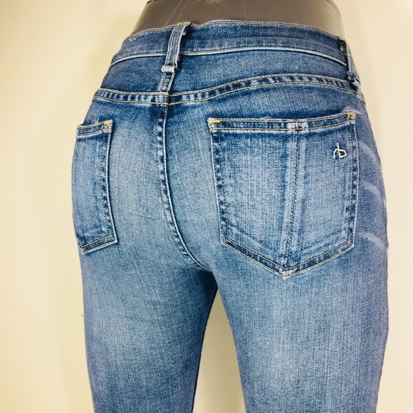Rag & Bone Women’s Elephant Bell Jeans Sz 27 - Picture 4 of 8